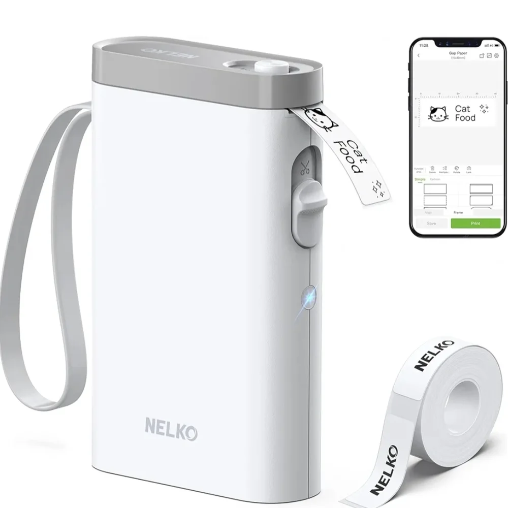 Nelko Bluetooth Label Maker